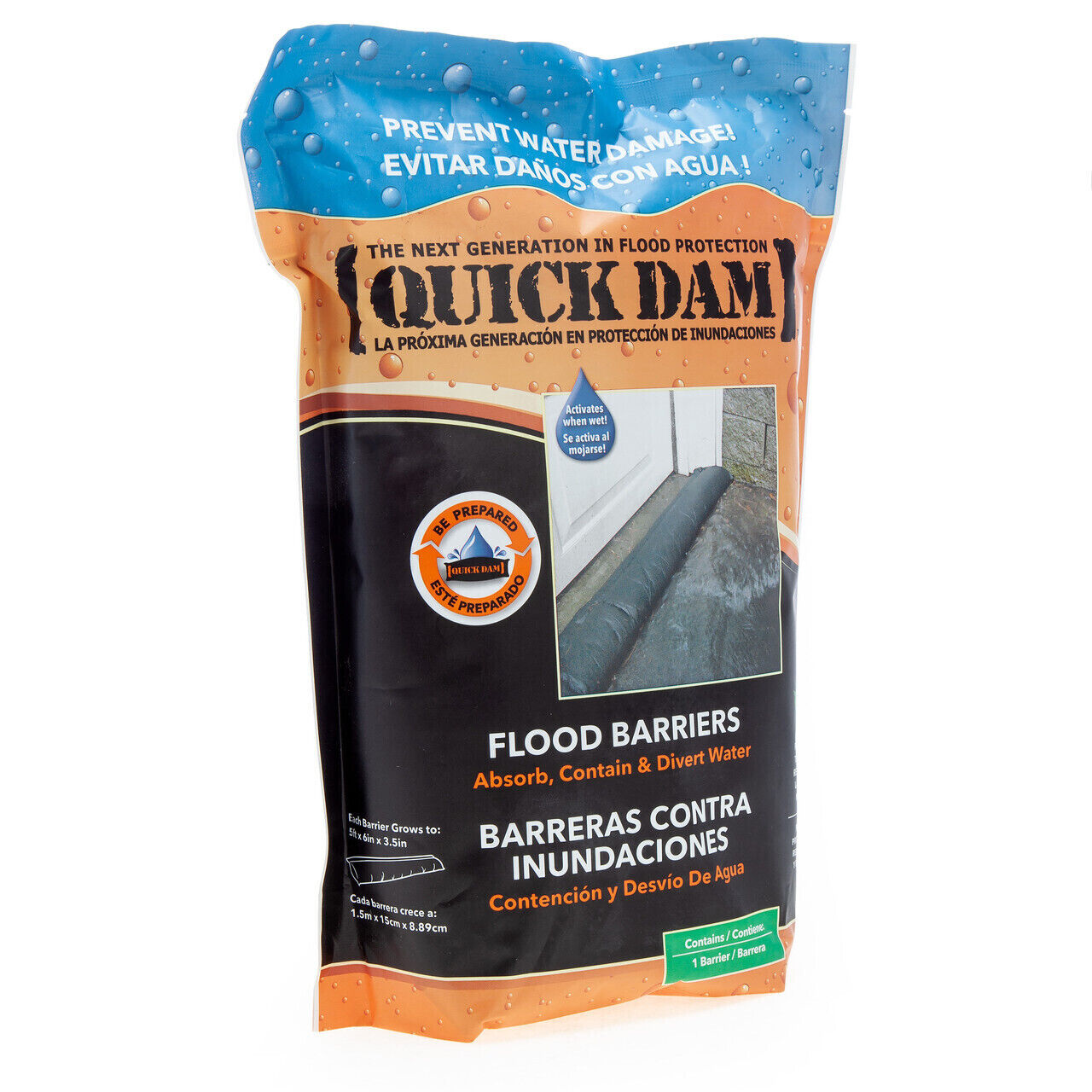 Quick Dam  Flood Barrier 1.5  (Single)